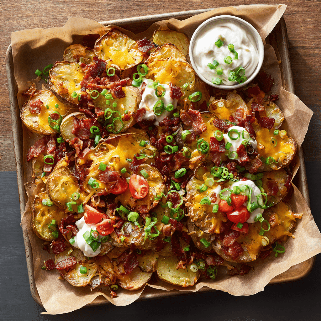 Potchos: The Crispy Potato Chip Nachos You'll Love